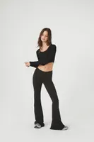 Women's Flare V-Cut Leggings