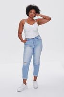 Women's Premium Boyfriend Jeans in Light Denim, 14