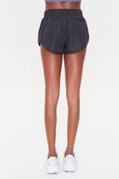 Women's Active Dolphin-Hem Shorts in Black Small