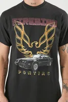 Men Firebird Pontiac Graphic Tee Black