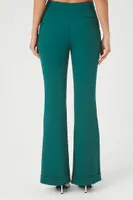 Women's High-Rise Flare Pants in Emerald Medium