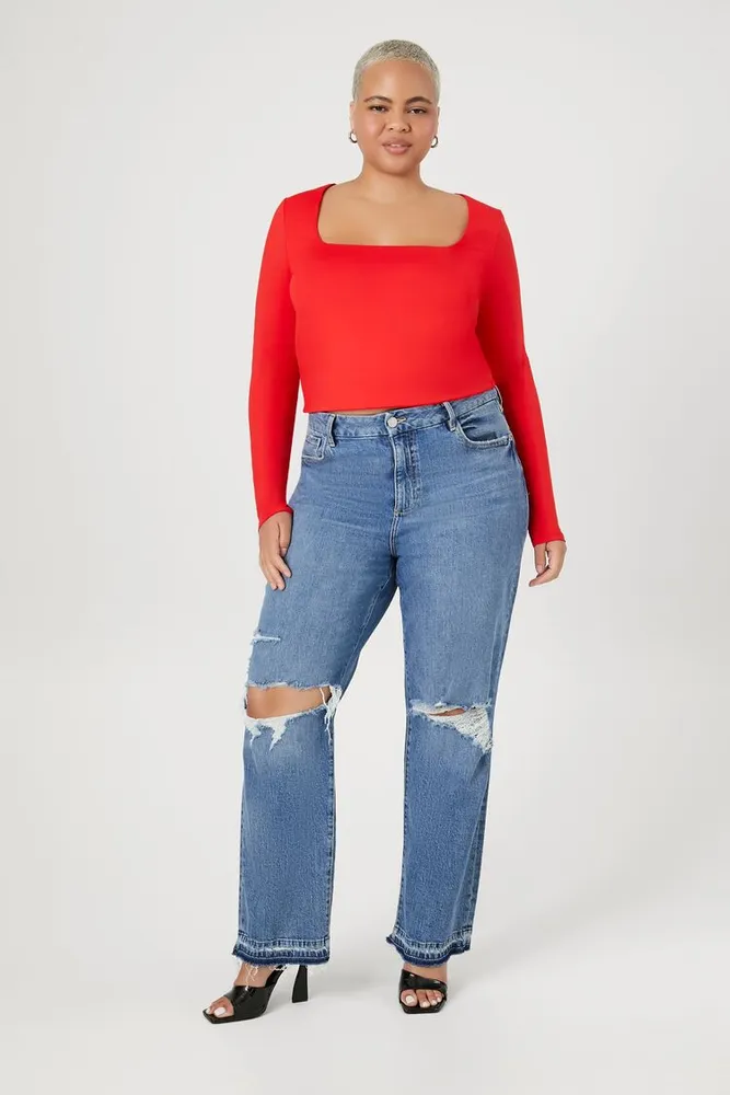 Women's Jersey Knit Crop Top