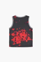 Kids Cloud Wash Marvel Tank Top (Girls + Boys) in Black, 9/10