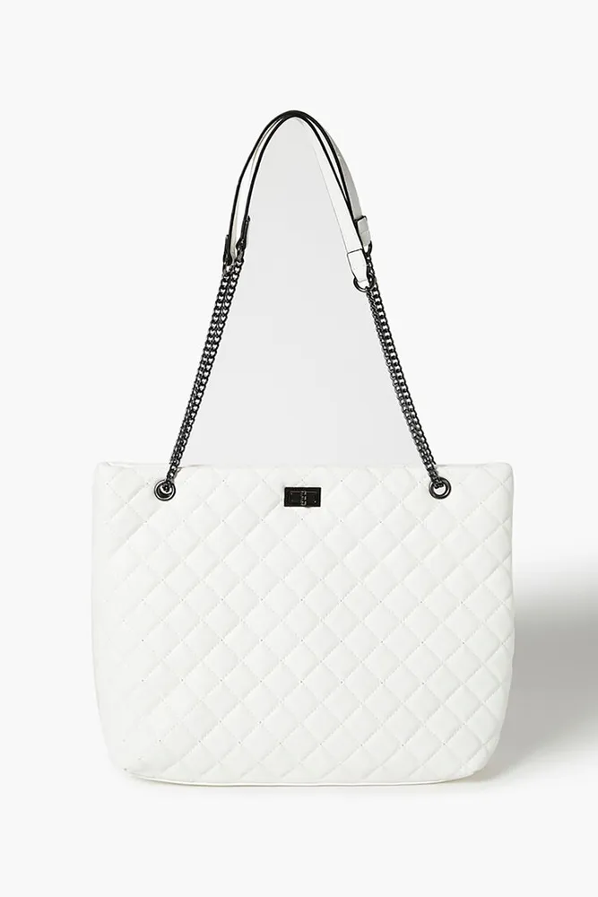 Forever 21 Quilted Chain-Strap Bag - ShopStyle