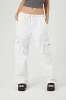 Women's Poplin Cargo Pants