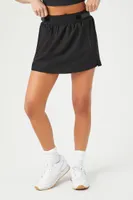 Women's Active High-Rise A-Line Skort in Black Medium