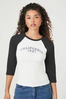 Women's California 1991 Raglan T-Shirt