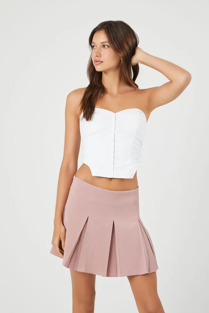 Women's Pleated Mini Skirt