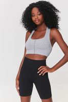 Women's Active Seamless High-Rise Biker Shorts in Black Medium