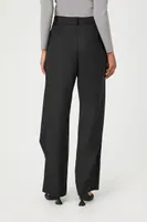 Women's Foldover Wrap Trouser Pants in Black Small