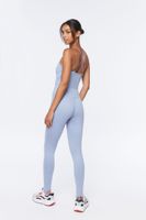 Women's Active Crisscross Cami Jumpsuit in Blue Mirage Small