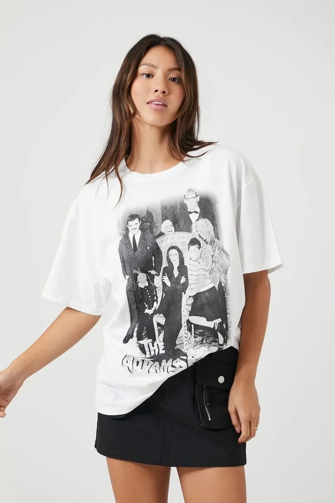Home   Forever  Women's The Addams Family Graphic T Shirt in