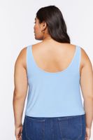 Women's Swing Tank Top in Blue, 0X