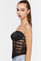 Women's Lace Sweetheart Corset Top