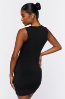 Women's Cutout Bodycon Mini Dress Black