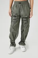 Women's Lace-Up Toggle Joggers