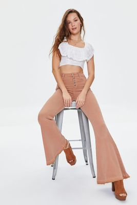 Women's Long High-Rise Flare Jeans