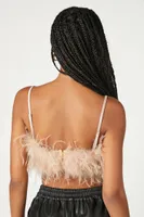 Women's Feather Cropped Cami