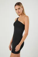 Women's Contour One-Shoulder Mini Dress