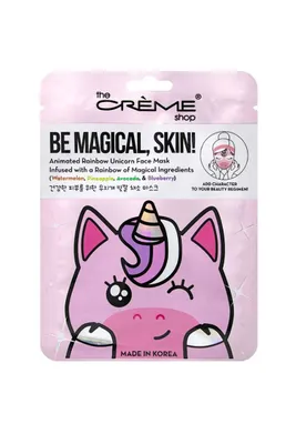 The Crème Shop Be Magical Skin- Rainbow Unicorn Face Mask