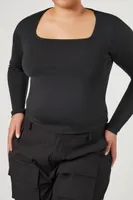 Women's Fitted Long-Sleeve Top