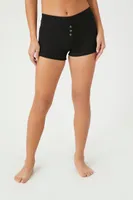 Women's Button-Front Pajama Shorts