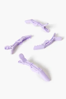 Hair Styling Clip Set in Lilac