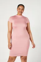 Women's Bodycon Mini Dress Rose,