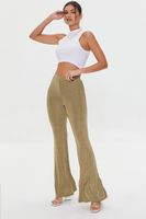 Women's Slinky High-Rise Flare Pants Large