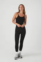 Women's Jersey-Knit Cami Jumpsuit Large