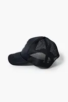 Kids Take It Easy Trucker Cap (Girls + Boys) in Black/White