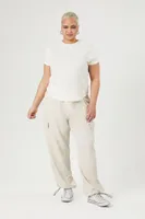 Women's Drawstring Cargo Joggers