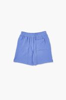 Kids Drawstring Shorts (Girls + Boys) Blue,