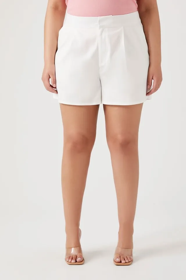 Lids Atlanta Braves Lusso Women's Maeg Tri-Blend Pocket Shorts - White