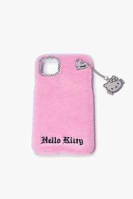 Plush Hello Kitty Case for iPhone 11 in Pink