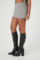 Women's A-Line Micro Mini Skirt Dark