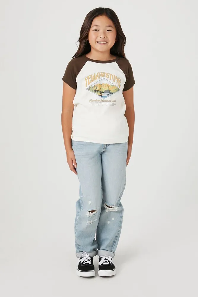 Girls Recycled Cotton Jeans (Kids) Denim,