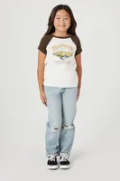 Girls Recycled Cotton Jeans (Kids) Denim,