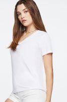 Women's Basic Organically Grown Cotton T-Shirt in White, XL