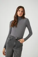 Women's Fitted Mock Neck Bodysuit