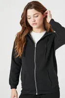 Women's Fleece Zip-Up Hoodie Large