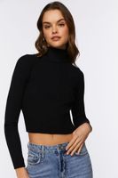 Women's Ribbed Turtleneck Sweater