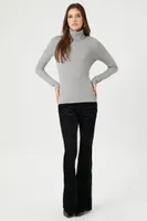 Women's Turtleneck Long-Sleeve Top