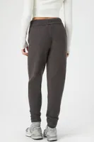 Women's Sweater-Knit Drawstring Joggers in Charcoal, XS