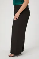 Women's Cutout Wide-Leg Pants Black,