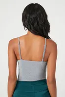 Women's Glitter Cami Bodysuit