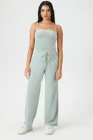 Women's Velour Cami Bodysuit