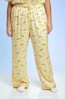 Women's Cinnamoroll Shirt & Pants Pajama Set in Yellow, 3X