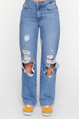 Women's Recycled Cotton 90s-Fit Jeans Denim,