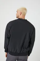 Men Embroidered EST84 V-Neck Pullover Black/Light